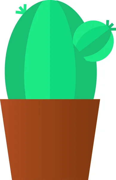 Växtplanteringsvas Ikon — Stock vektor