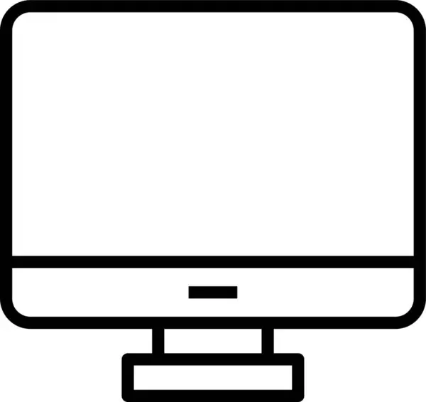 Иконка Экрана Lcd — стоковый вектор