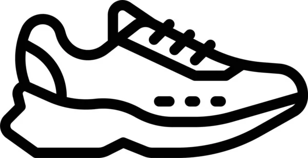 Moda Pies Zapatos Icono — Archivo Imágenes Vectoriales