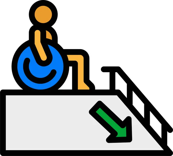 Discapacidad Icono Discapacidad — Archivo Imágenes Vectoriales