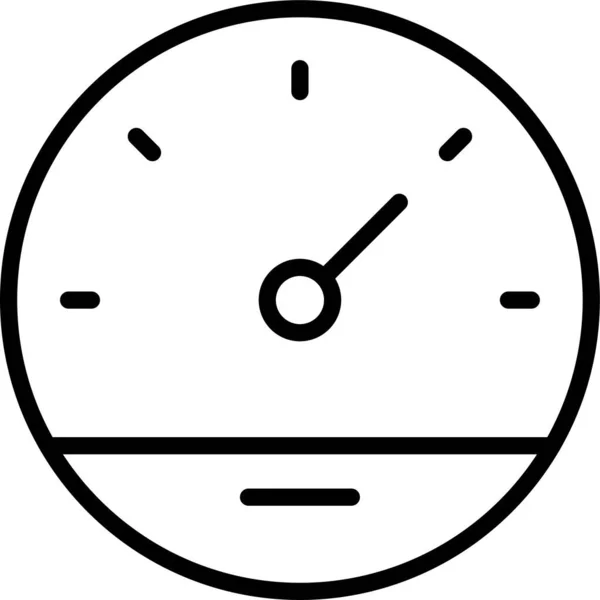 Snelheidsmeter Snelheidsmeter Icoon — Stockvector