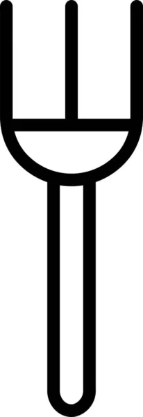 Значок Кухонного Обладнання Ресторану Контурному Стилі — стоковий вектор