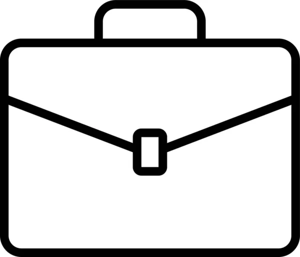 Briefcase Portfolio Suitcase Icon — Stock Vector