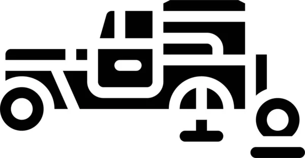 Значок Ремонту Гаража Автомобіля Категорії Транспортних Засобів Моделей Транспорту — стоковий вектор