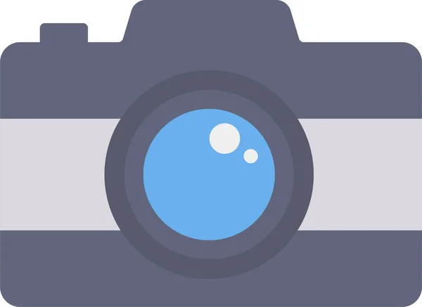 Cámara Lente Foto Icono — Vector de stock