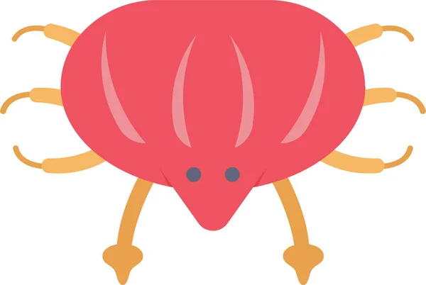 Crab Sea Ocean Icon — Stock Vector