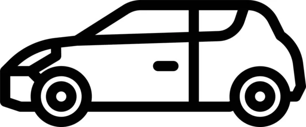 Car Mini Transport Icon — Stock Vector