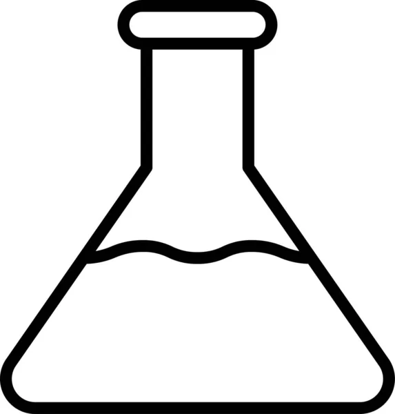 烧瓶实验室图标 — 图库矢量图片