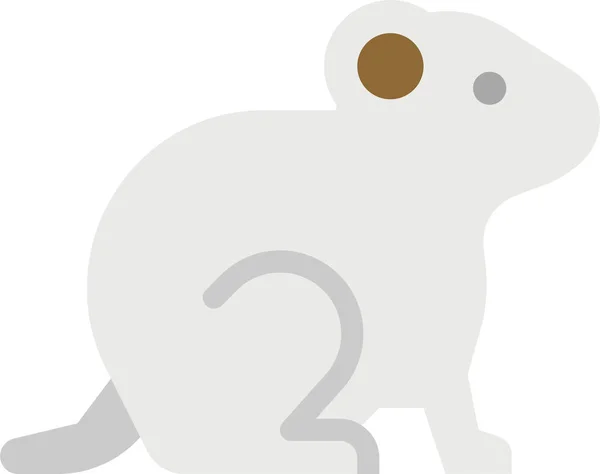 Animal Hamster Kingdom Icon Pet Vet Category — Stock Vector
