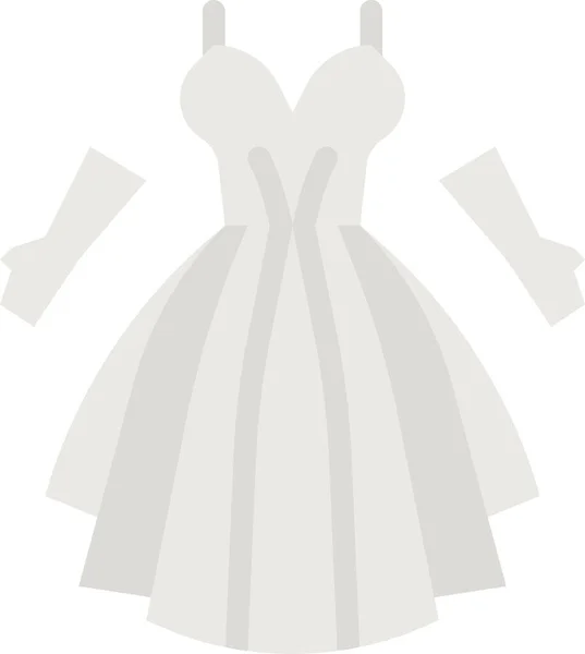 Mariée Mariage Femme Icône — Image vectorielle