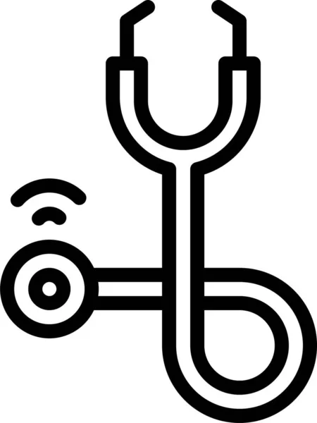 Médico Salud Icono Atención Médica — Vector de stock