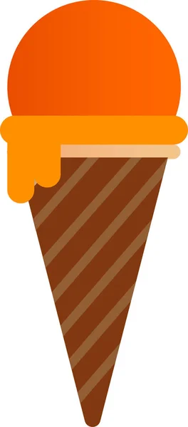 Икона Весеннего Мороженого Весенней Категории — стоковый вектор