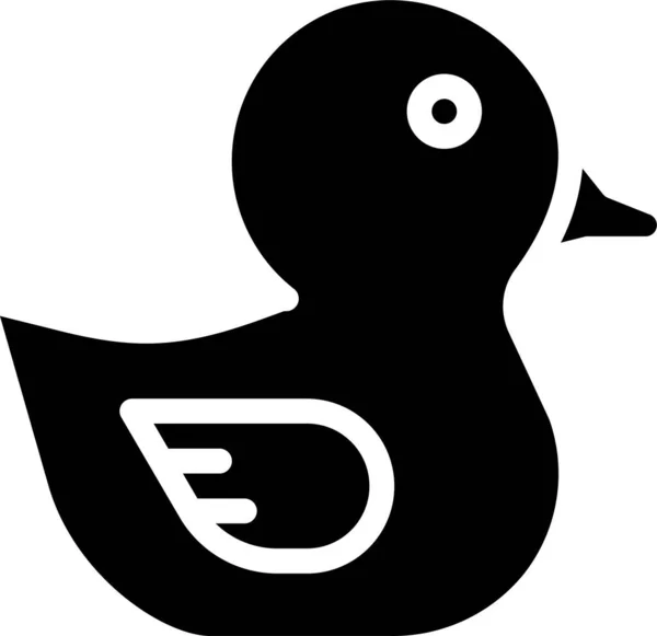 Bath Child Duck Icon Family Home 카테고리 — 스톡 벡터