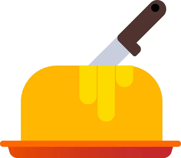 Panadería Pastelería Dulce Icono — Vector de stock