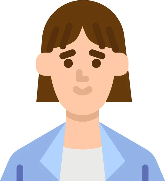 Moeder Moeder Gebruiker Pictogram Avatar Categorie — Stockvector