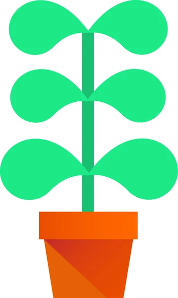 Ikona Zahradnické Vázy — Stockový vektor