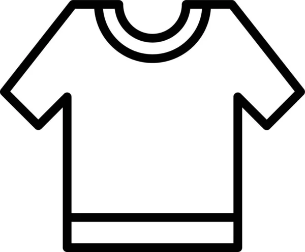 シャツ服のアパレルアイコン — ストックベクタ
