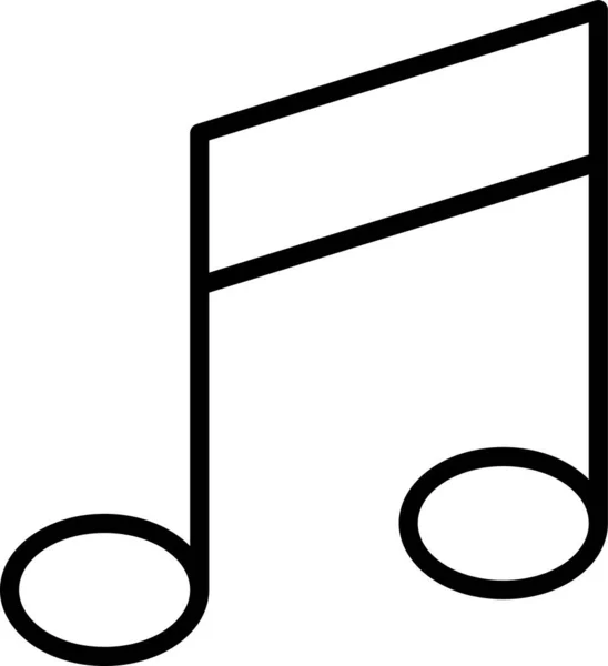Icono Del Reproductor Música — Vector de stock