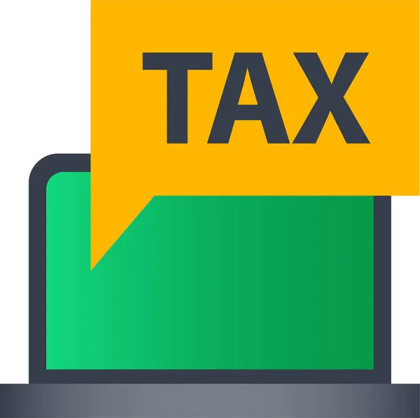 税收融资图标 — 图库矢量图片