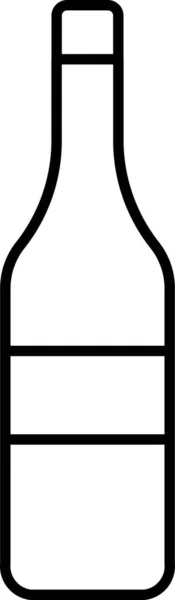 Vin Alcool Boisson Icône — Image vectorielle