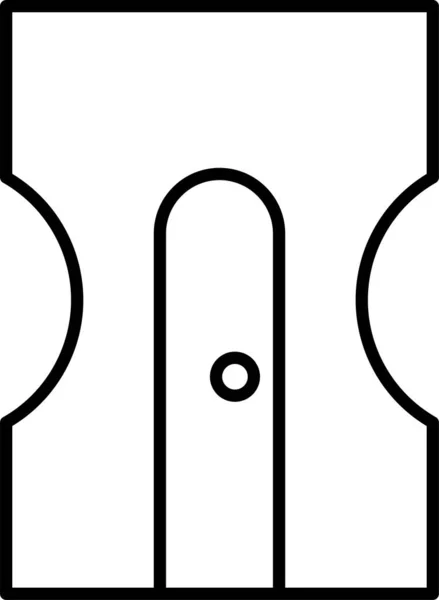 シャープナー鉛筆ツールのアイコン — ストックベクタ