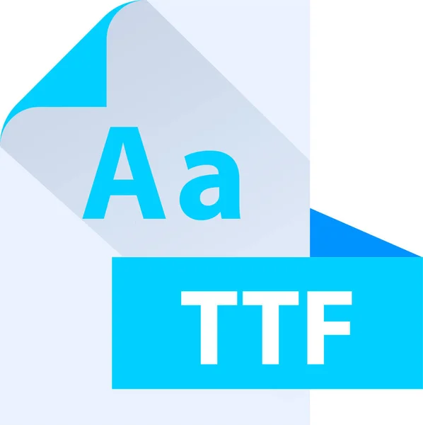 File Type File Format File Icon — ストックベクタ
