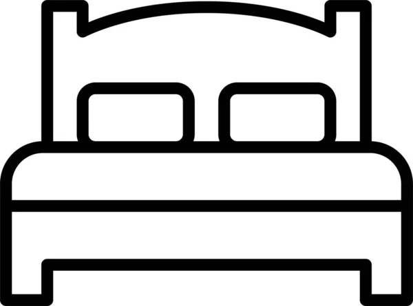 Іконка Меблів Сну — стоковий вектор