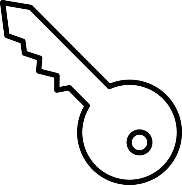 Schlüsselkennwort Symbol — Stockvektor