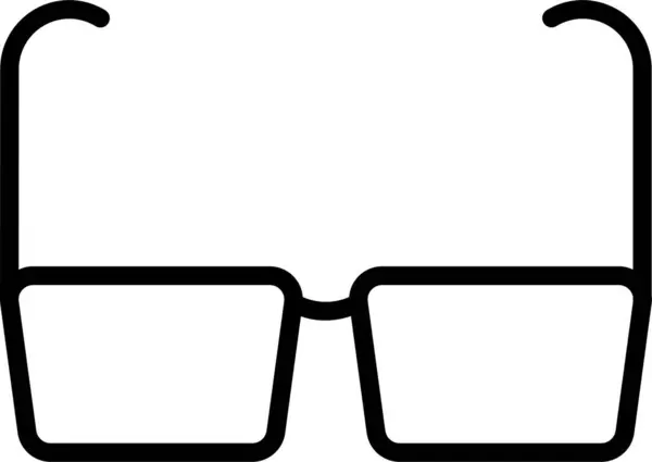 Glasses Eyeglass Fashion Icon — Stock Vector