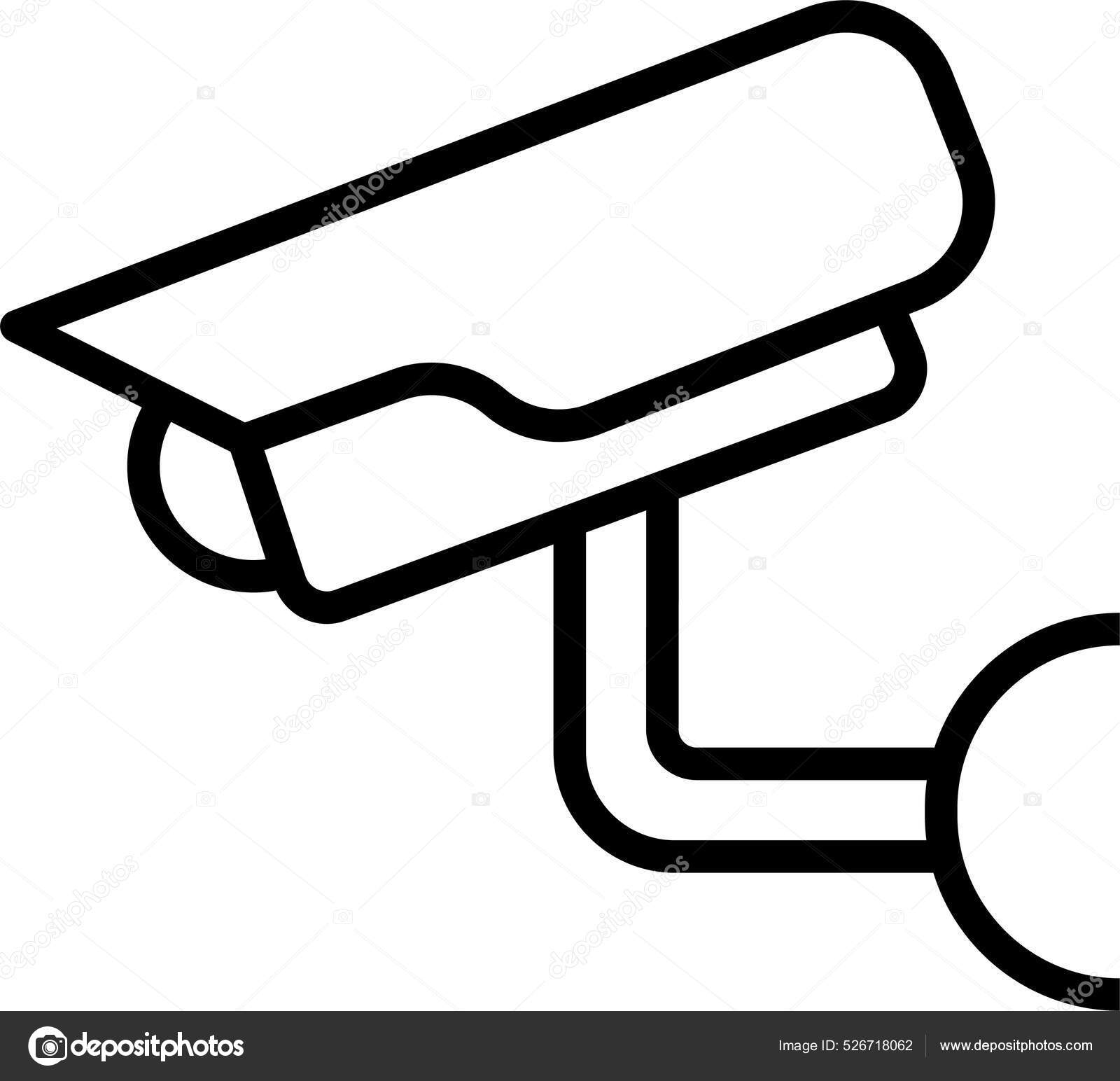 Cctv Camera Surveillance Icon Stock Vector by ©iconfinder 526718062