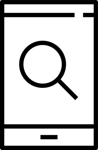 Pictogram Mobiele Telefoon — Stockvector