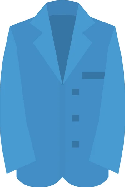 Módní Pánské Obleky Ikona Oblečení Příslušenství Kategorie — Stockový vektor