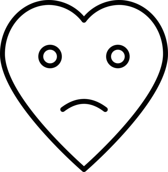 กไอคอนเศร กในสไตล บรรท — ภาพเวกเตอร์สต็อก