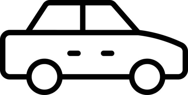 Ikona Transportního Vozidla — Stockový vektor