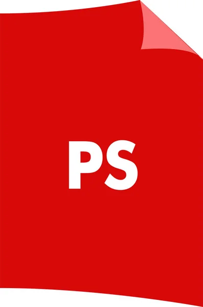 Dataformaat Extensie Bestandsformaat Pictogram Vaste Stijl — Stockvector