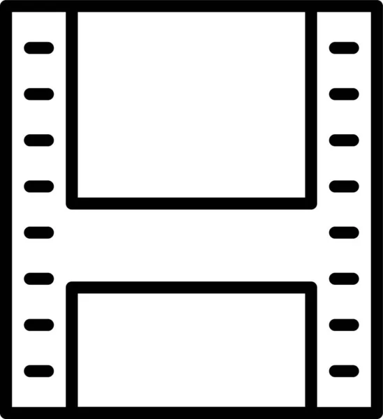 Film Haspel Entertainment Pictogram — Stockvector