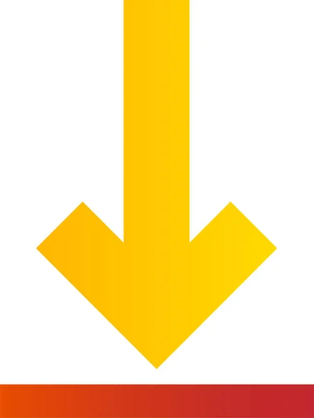 Arrow Arrows Direction Icon Flat Style — Stock Vector
