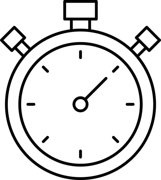 Stop Reloj Temporizador Icono — Archivo Imágenes Vectoriales