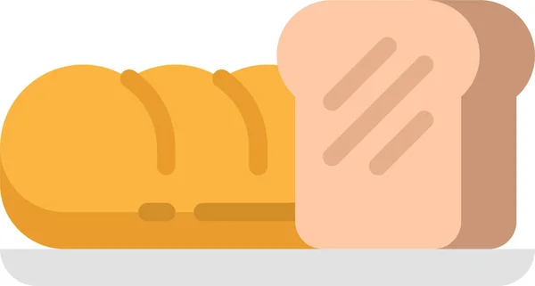 Ресторан Здоровый Хлеб Икона — стоковый вектор