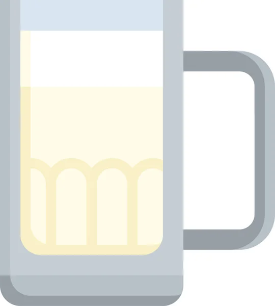 Ícone Alcoólico Cerveja Seidel — Vetor de Stock