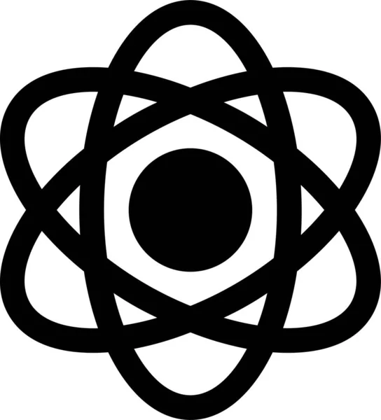 Значок Фізики Атомної Молекули — стоковий вектор