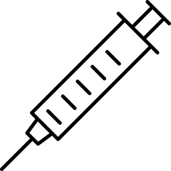 注射医疗注射器图标 — 图库矢量图片