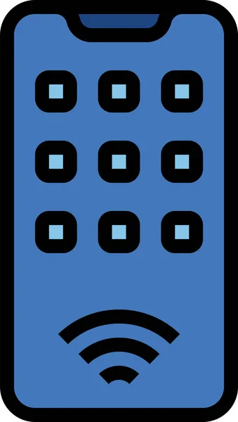 Apparaat Gadget Iot Pictogram — Stockvector