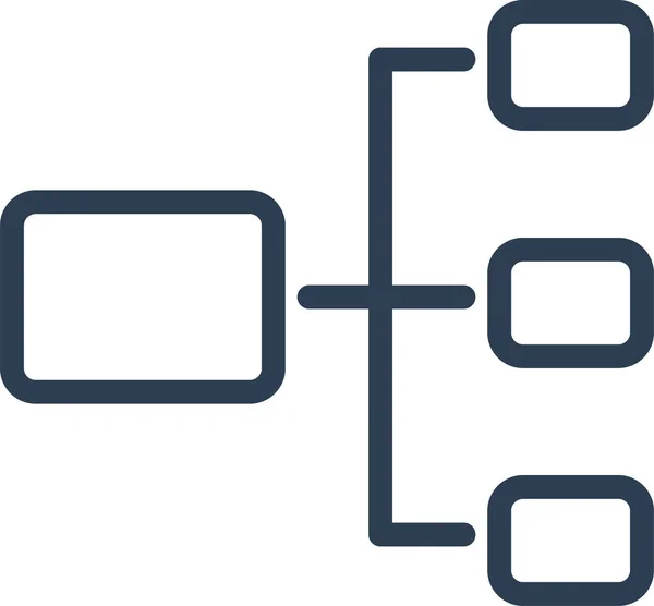 Diagrama Gráfico Ícone Igual — Vetor de Stock