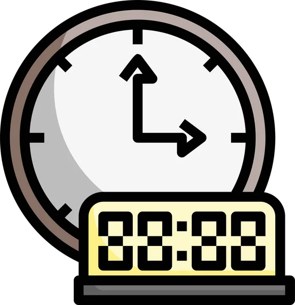 Clock Time Fast Icon — Stock Vector