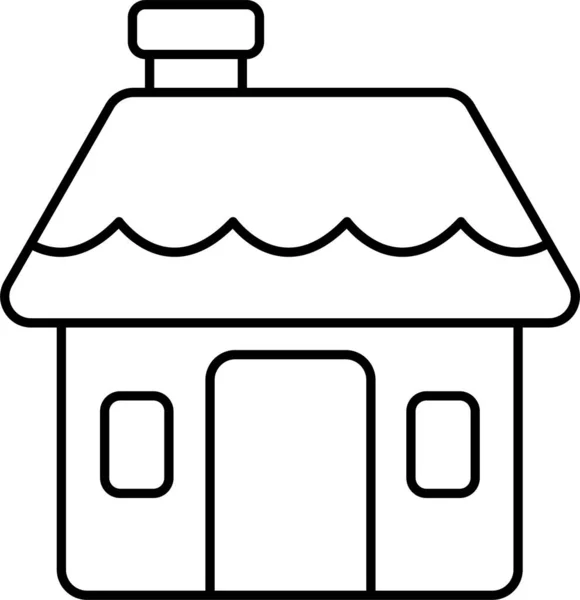 Икона Зимнего Дома — стоковый вектор