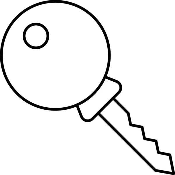 Access Car Lock Icon — Stock Vector