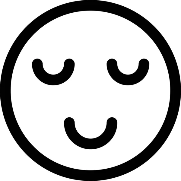 Emoji Icono Expresión Emoción — Vector de stock