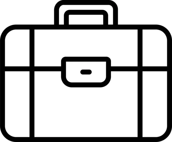 Valise Sac Bagages Icône — Image vectorielle