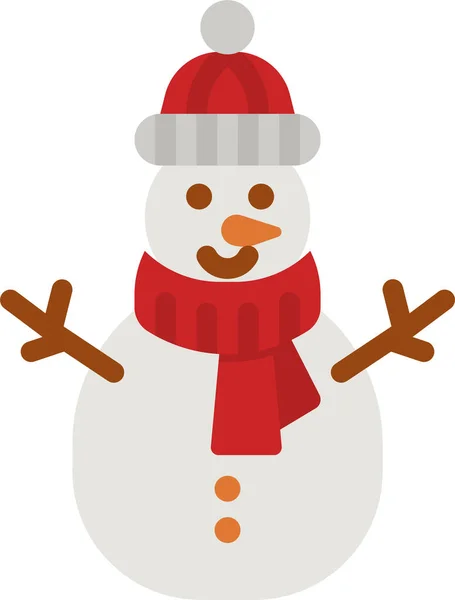Winter Cold Snow Icon Christmas Category — Wektor stockowy